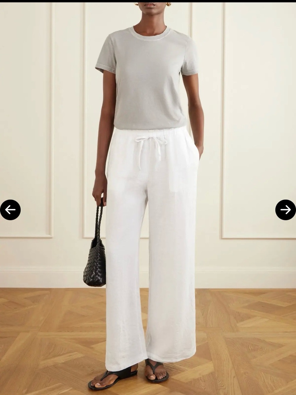 NEVER WORN James Perse linen pants